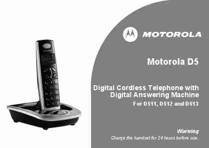 Motorola Cordless Telephone D511-page_pdf